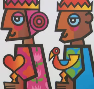 WTTV spotlights Admiral at the Lake’s holiday art exhibit