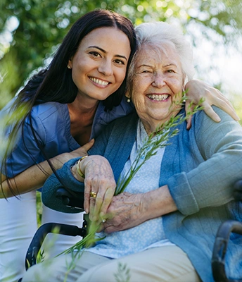 Care giver and resident